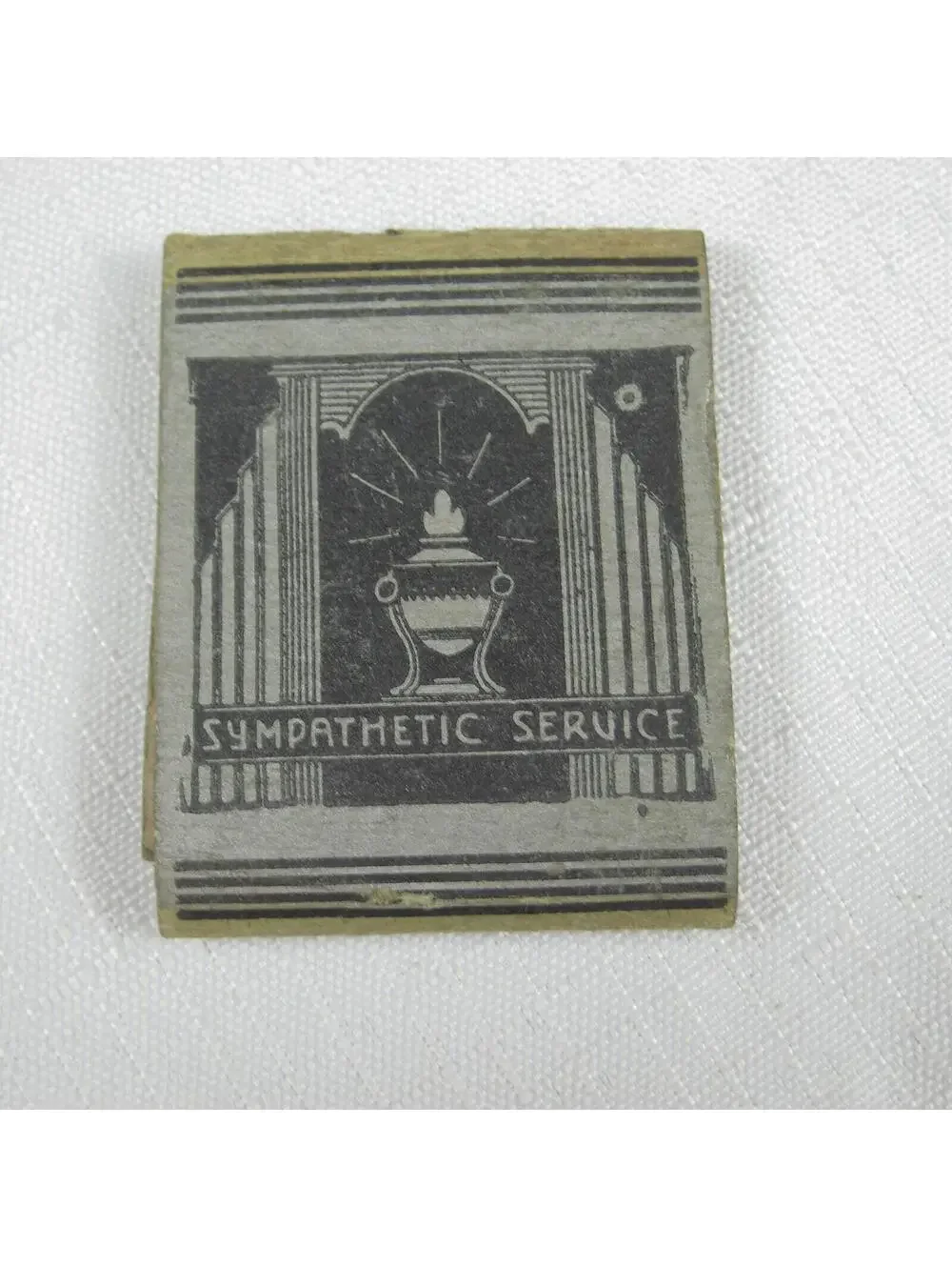 3 Vintage Matchbook Covers Greenville Ohio Jewelers, Services Station, Ambulance
